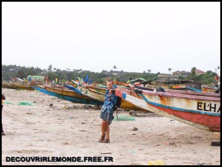  le petit port de peche de Cap skirring
