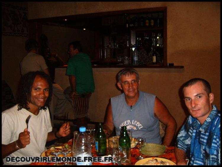  Dinner au centre avec Daniel et Julien
