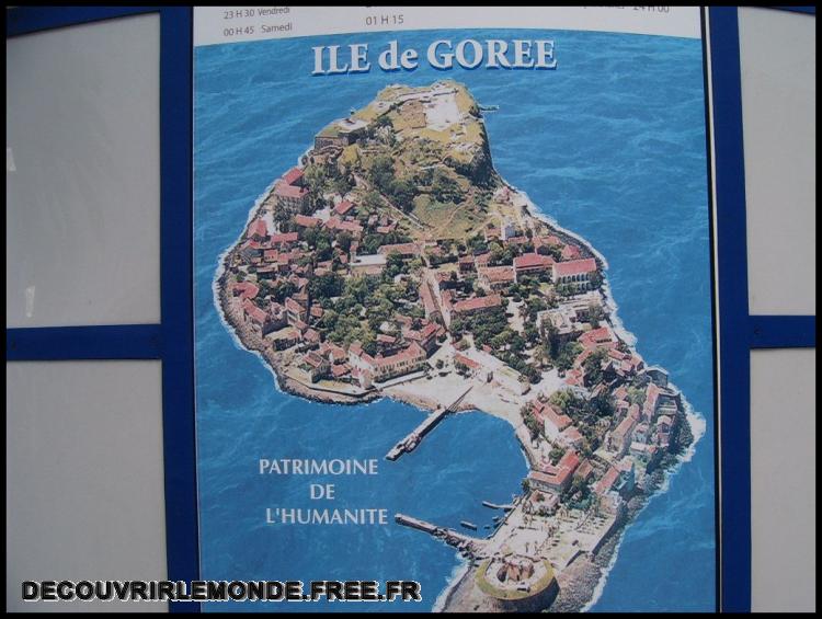  Carte de Goree, A l embarcadere